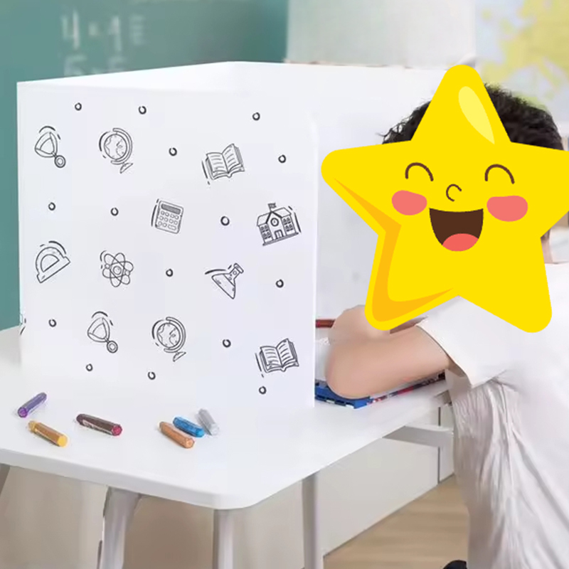 작업장 칸막이 격리를 위한 PP 시트 데스크탑 가드