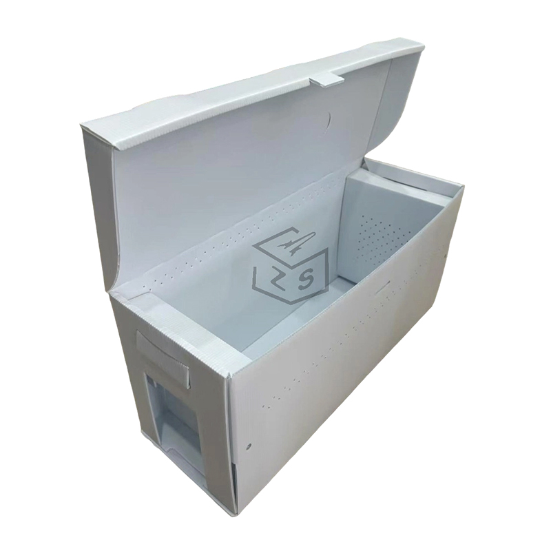 통기성 천공 골판지 플라스틱 Nuc 상자