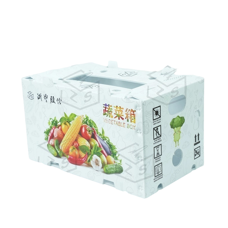 재사용 가능한 방수 PP Corflute 과일 상자