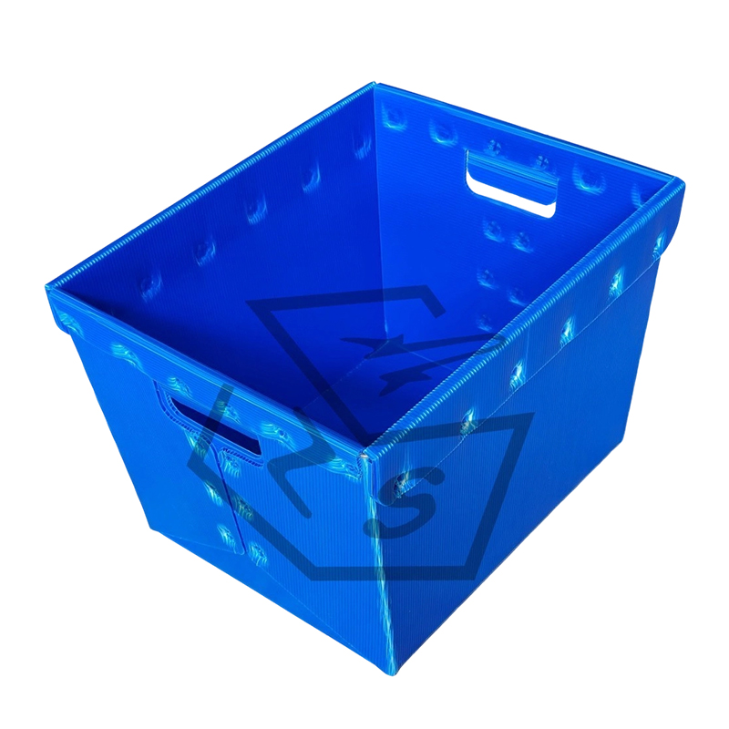 충격 방지 PP 중공 시트 우편 토트