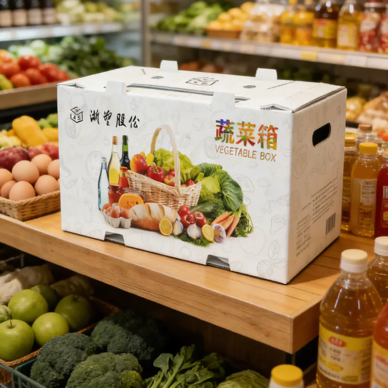 PP 야채 및 과일 골판지 상자